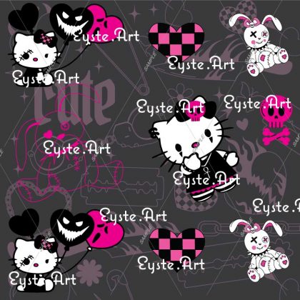 Punk Hello Kitty
